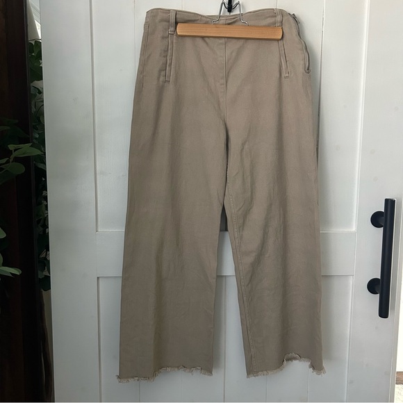 Kingston Pants - Cream Wide-Leg Pants - Picture 2 of 7